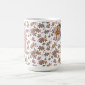 Pink Love 2 Fotocollage - Aangepaste Moederdag Koffiemok (Center)