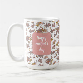 Pink Love 2 Fotocollage - Aangepaste Moederdag Koffiemok