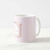 Pink Love Candle Koffiemok (Voorkant rechts)