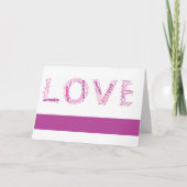 Pink Love Soberheid Jubileum Kaart (Voorkant)