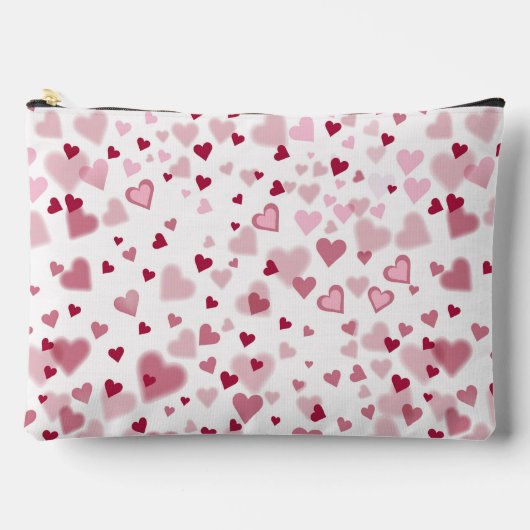  Pink Lovely Hearts Pattern  Etui (Voorkant)