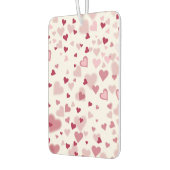 Pink Lovely Hearts Pattern Luchtverfrisser (Links)