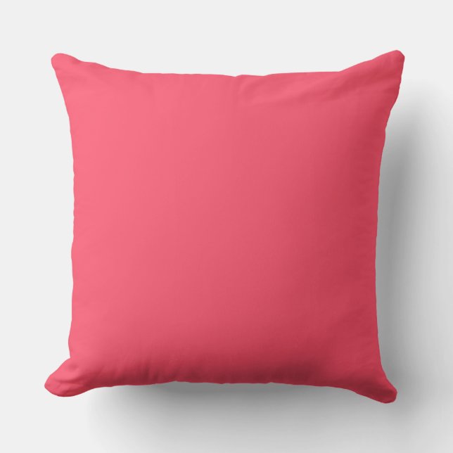Pink, Lovely, Solid, Modern, Simple, Trendy Kussen (Voorkant)
