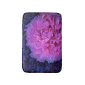 Pink Lush Peony Flower Badmat (Voorkant Verticaal)