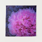 Pink Lush Peony Flower Wandkleed (Voorkant)