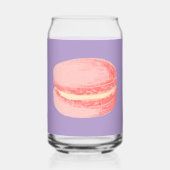 Pink Macaroons Blikvorm Glas (Achterkant)