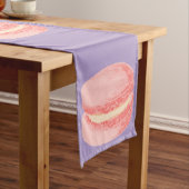 Pink Macaroons Korte Tafelloper (Voorbeeld)