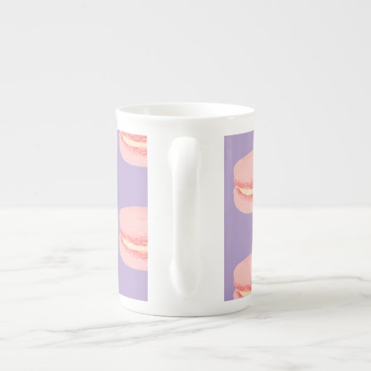 Pink Macaroons Porselein Kop (Achterkant)