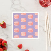 Pink Macaroons Servet (Insitu)