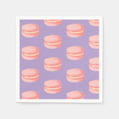 Pink Macaroons Servet (Voorkant)