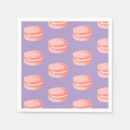 Pink Macaroons Servet