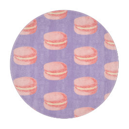 Pink Macaroons Snijplank