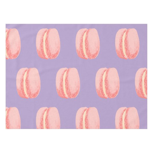 Pink Macaroons Tafelkleed (Voorkant (Horizontaal))