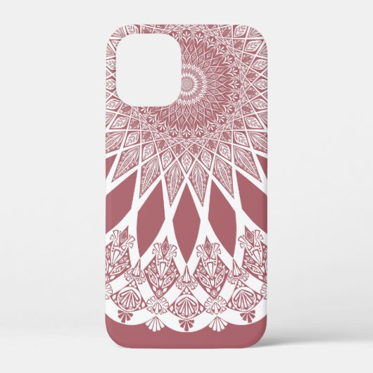 Pink Madder Tristyns Mandala Case-Mate iPhone Case (Achterkant)