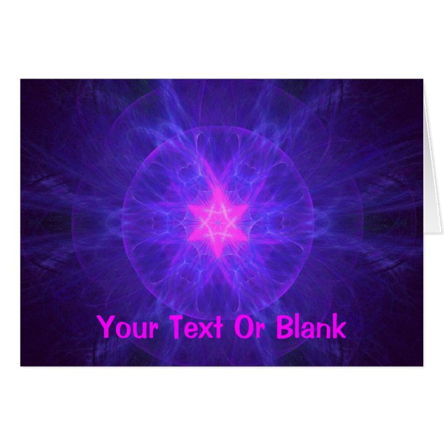 Pink Magen David (Voorkant Horizontaal)