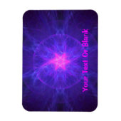 Pink Magen David Magneet (Verticaal)