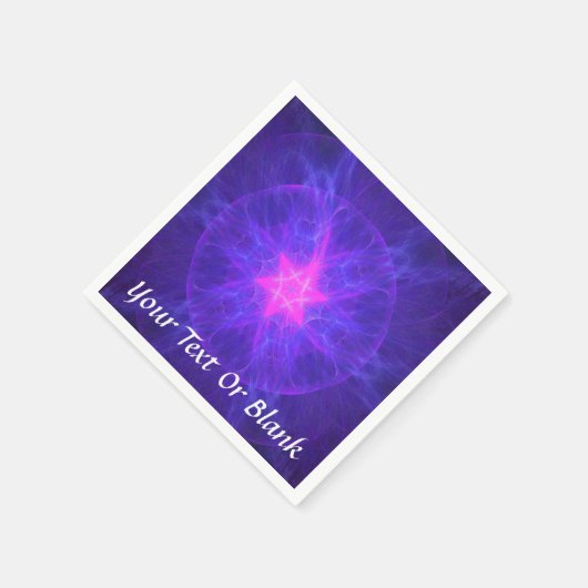 Pink Magen David Servetten (Hoek)