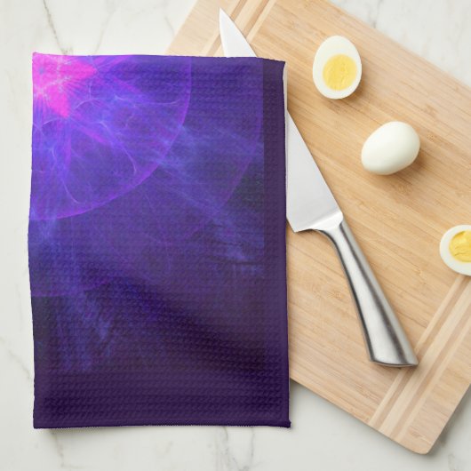 Pink Magen David Theedoek (Quarter Fold)