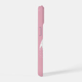 Pink Magic Christmas iPhone 15 Case (Rechterkant)
