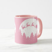 Pink Magic Christmas Mok (Voorkant rechts)