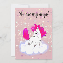 Pink Magical and funny little pony Kaart