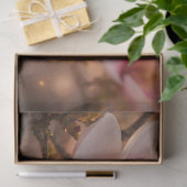 Pink Magnolia Blossom Decoupage Tissuepapier (Geschenk)
