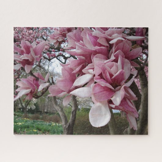 Pink Magnolia Legpuzzel (Horizontaal)