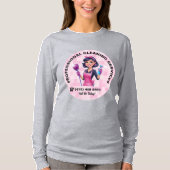 Pink Maid Janitorial Cleaning Service Uniform T-shirt (Voorkant)