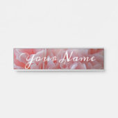 Pink Mallow Deurbordje (Voorkant)