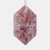 Pink Mallow Glas Ornament (Voorkant Rechts)