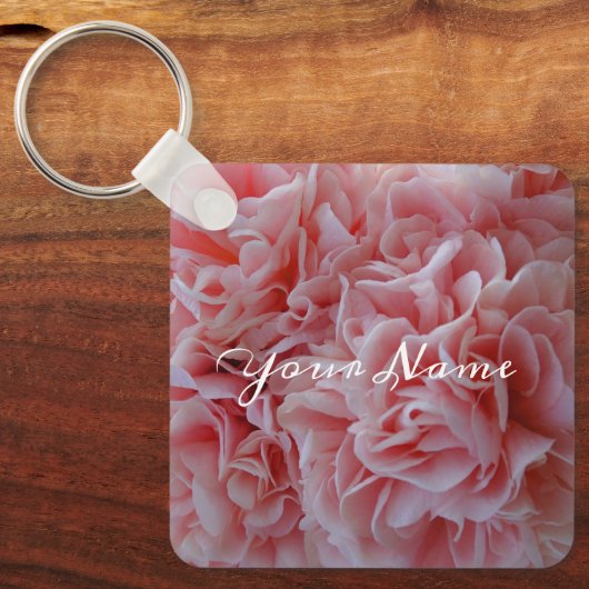 Pink Mallow Sleutelhanger (Voorkant)