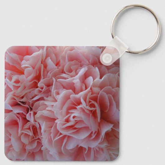 Pink Mallow Sleutelhanger (Achterkant)