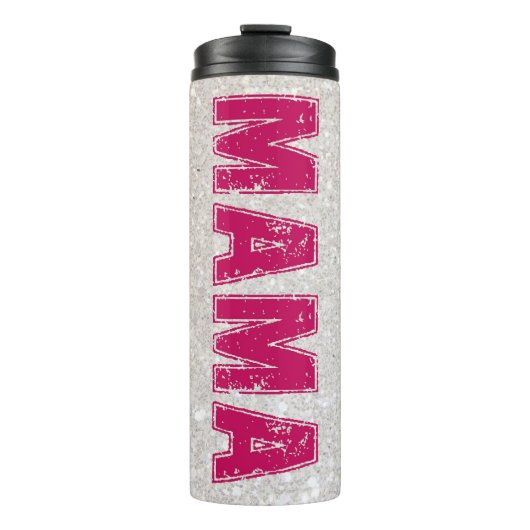Pink Mama Thermosbeker (Voorkant)