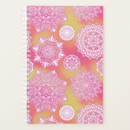 Pink Mandala Planner