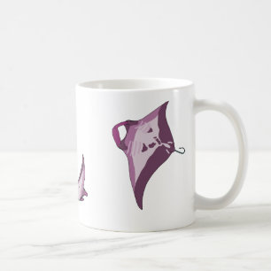 Pink Manta Rays Koffiemok