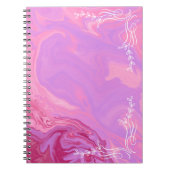Pink Marble Aesthetic Notebook Notitieboek (Voorkant)