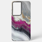 Pink Marble Design Samsung Galaxy Hoesje (Achterkant)