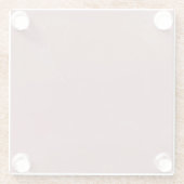 Pink marble glazen onderzetter (Achterkant)