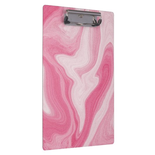 Pink Marble Swirl Pattern – Aesthetic Abstract  Klembord (Rechts)