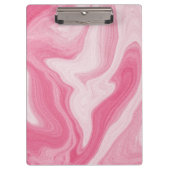 Pink Marble Swirl Pattern – Aesthetic Abstract  Klembord (Voorkant)