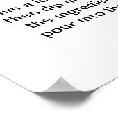 PINK MARGARITA Cocktail Recipe Art Poster (Hoek)