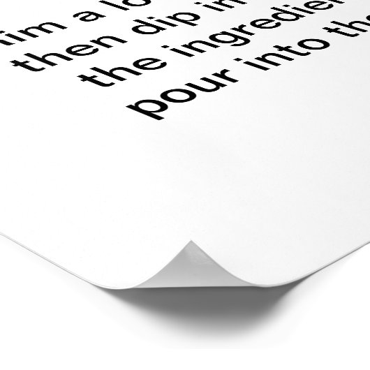 PINK MARGARITA Cocktail Recipe Art Poster (Hoek)