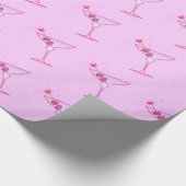 Pink Martini-cadeauverpakking Cadeaupapier (Hoek)