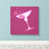 PINK MARTINI Galerij Wrapped Canvas Afdruk (Insitu (Houten vloer))