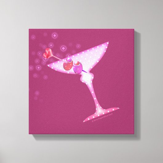 PINK MARTINI Galerij Wrapped Canvas Afdruk (Voorkant)