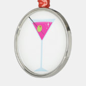 Pink Martini Metalen Ornament (Links)