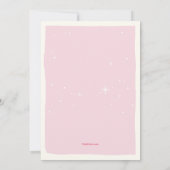 Pink Martini Uitnodiging (Achterkant)