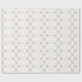 Pink Mauve en koraal Cadeaupapier (Vlak)