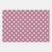  Pink Mauve voor haar 3 Inpakpapier Vel (Voorkant)