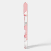 Pink Meadow Bunny Floral Garden Case-Mate iPhone Case (Achterkant / Links)